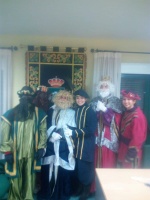Foto Reyes Magos y pajes