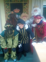Foto Reyes preparados para salir